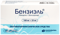 БЕНЗИЭЛЬ 100 МГ + 25 МГ N100 ТАБЛ