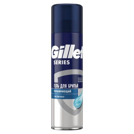 GILLETTE SERIES ГЕЛЬ ДЛЯ БРИТЬЯ УВЛАЖНЯЮЩИЙ 200МЛ
