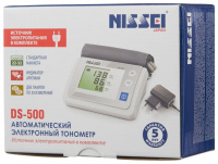 Тонометр Nissei DS - 500 (автомат + адаптер) + индикатор аритмии