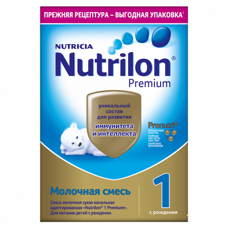 NUTRILON-1 PREMIUM СМЕСЬ МОЛОЧНАЯ СУХАЯ ДЕТСКАЯ АДАПТИРОВАННАЯ 600,0