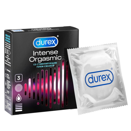 Дюрекс Презервативы Intense Orgasmic х3 ^