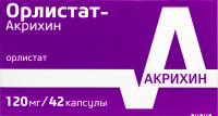 Орлистат-Акрихин капс. 120мг №42