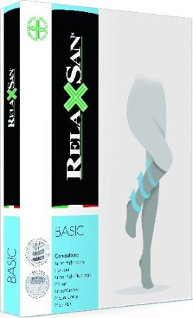 RELAXSAN BASIC ГОЛЬФЫ КОМПРЕССИОННЫЕ GAMBALETTO 140den 1КЛАСС/18-22mmHg (АРТ 850) РАЗМЕР 4/ТЕЛЕСНЫЙ /АКЦИЯ за