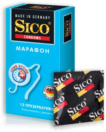 ПРЕЗЕРВАТИВЫ СИКО Марафон Safety N12 # М