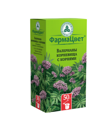 Валериана корневища с корнями 50г