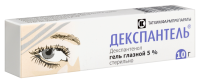 Декспантель гель глазн 5 % туба 10 г х1