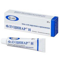 Флуцинар-Н мазь д/наруж прим 15 г х1 ^