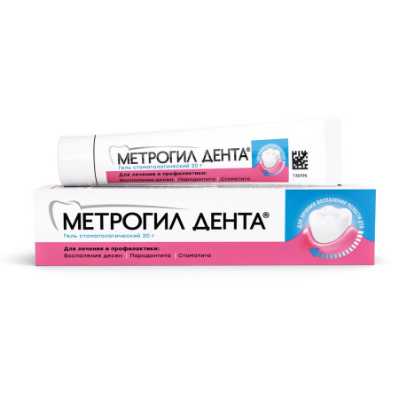 МЕТРОГИЛ ДЕНТА 20,0 ГЕЛЬ Д/ДЕСЕН