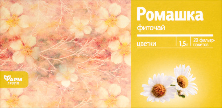 РОМАШКА ФИТОЧАЙ 1,5 N20 Ф/ПАК/ФАРМГРУПП