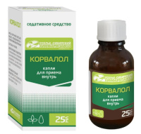 Корвалол капли д/внут прим фл/кап инд уп 25 мл х1