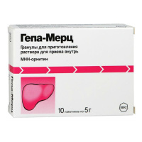 Гепа-Мерц гран. д/р-ра внутр. 5г 3г N10