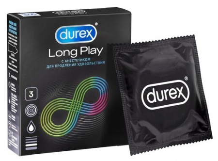 ПРЕЗЕРВАТИВЫ ДЮРЕКС Long Play N3 #