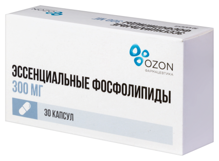 Эссенциальные фосфолипиды капс. 300мг N30