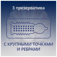 Презервативы Контекс №3 Extra Sensation