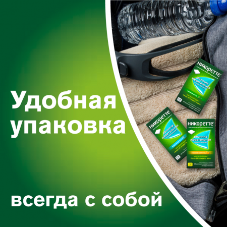 НИКОРЕТТЕ 4 МГ N15X2 ЖЕВ РЕЗИНКА/МОРОЗНАЯ МЯТА/