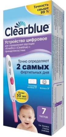 Тест на овуляцию Клиаблу диджитал цифровой с принадлежностями N7