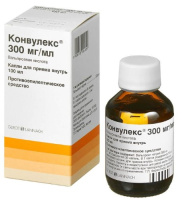 КОНВУЛЕКС 300 МГ/МЛ 100МЛ ФЛАК КАПЛИ Д/ПРИЕМА ВНУТРЬ
