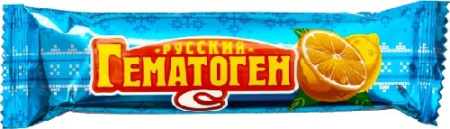 ГЕМАТОГЕН РУССКИЙ ВИТАМИН С 40,0 ПЛИТКА