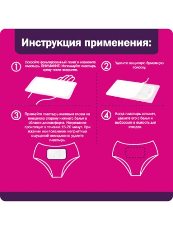 FRAUPLAST ТЕРМОПЛАСТЫРЬ ОТ МЕНСТРУАЛ БОЛИ N2