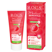 ROCS MEDICAL ГЕЛЬ РЕМИНЕРАЛИЗУЮЩИЙ ДЛЯ ДЕТЕЙ И ПОДРОСТКОВ СО ВКУСОМ КЛУБНИКИ 45,0