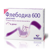 ФЛЕБОДИА 600 600 МГ N15 ТАБЛ П/ПЛЕН/ОБОЛОЧ