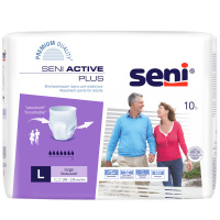 SENI ACTIVE PLUS ТРУСЫ ВПИТЫВАЮЩИЕ ДЛЯ ВЗРОСЛЫХ LARGE N10