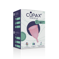 CUPAX МЕНСТРУАЛЬНАЯ ЧАША СИЛИКОНОВАЯ РАЗМЕР REGULAR/РОЗОВАЯ