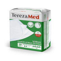 TEREZAMED ПЕЛЕНКИ ОДНОРАЗОВЫЕ ВПИТЫВАЮЩИЕ NORMAL 60Х60СМ N30