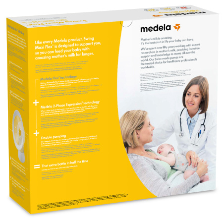 Медела/medela молокоотсос Свинг макси флекс электронный