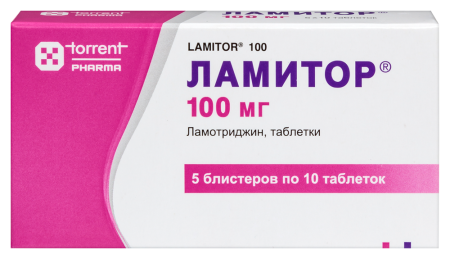 ЛАМИТОР 100 МГ N50 ТАБЛ