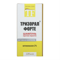 ТРИЗОРАЛ ФОРТЕ ШАМПУНЬ ПРОТИВ ПЕРХОТИ 120МЛ