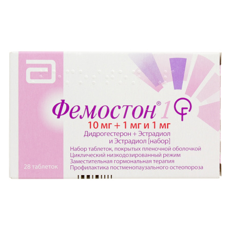 Фемостон 1 таб. п/п/о №28