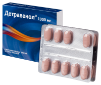 ДЕТРАВЕНОЛ 1000 МГ N18 ТАБЛ П/ПЛЕН/ОБОЛОЧ