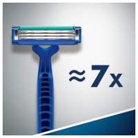 GILLETTE BLUE 3 SIMPLE БРИТВЫ БЕЗОПАСНЫЕ ОДНОРАЗОВЫЕ N4 /АКЦИЯ за 1 шт./