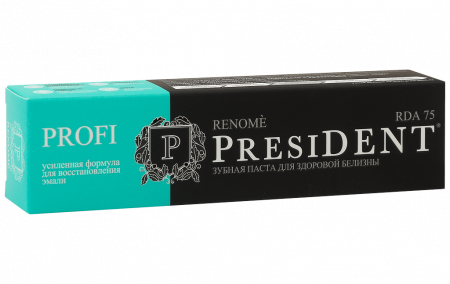 PRESIDENT PROFI ЗУБНАЯ ПАСТА RENOME 50МЛ