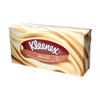 KLEENEX ULTRASOFT САЛФЕТКИ В КОРОБКЕ N56