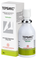 Тербикс спрей д/наруж прим 1 % баллон 30 г х1