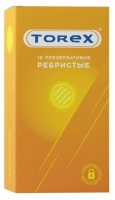 TOREX ПРЕЗЕРВАТИВЫ РЕБРИСТЫЕ N12
