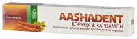 AASHA HERBALS ЗУБНАЯ ПАСТА КОРИЦА И КАРДАМОН AASHADENT 100,0
