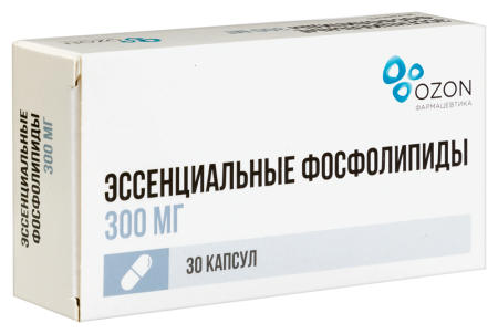 Эссенциальные фосфолипиды капс. 300мг N30