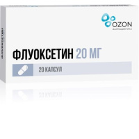 Флуоксетин капс. 20мг N20
