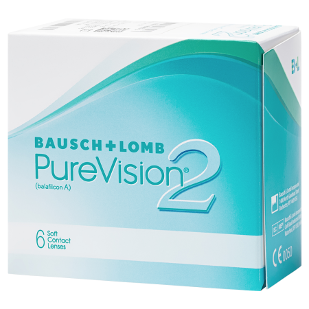 BAUSCH&LOMB PURE VISION 2 КОНТАКТНЫЕ ЛИНЗЫ ПЛАНОВОЙ ЗАМЕНЫ /-0,75/ N6
