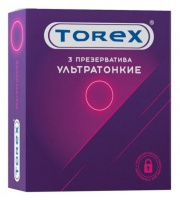 TOREX ПРЕЗЕРВАТИВЫ УЛЬТРАТОНКИЕ N3/LIMITED EDITION