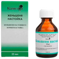 Женьшеня настойка фл 25 мл х1