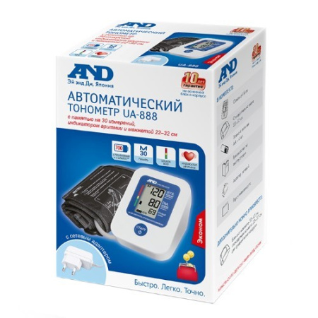 Тонометр UA-888 АС автомат. с адаптером (эконом) х1