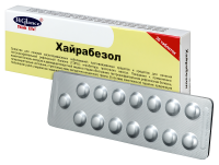 Хайрабезол таб. п.п.о кш/раств 10мг N30