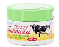 Лошадиная сила Буренка крем д/лица питат. с фитофлораном и пептид. 100мл