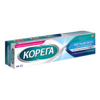 КОРЕГА КРЕМ ДЛЯ ФИКСАЦИИ ЗУБНЫХ ПРОТЕЗОВ МЯТНЫЙ ВКУС 40,0