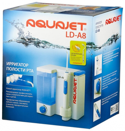 ИРРИГАТОР ПОЛОСТИ РТА AQUAJET LD-A8 С ПРИНАДЛЕЖНОСТЯМИ