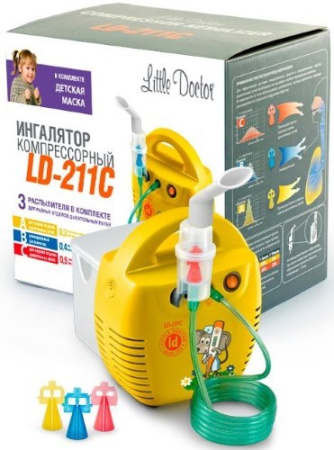 Ингалятор компрессорный LD - 211С (белый)
